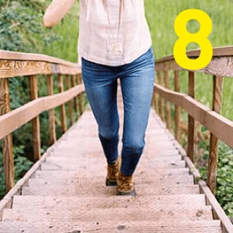 8 : Sport facile contre la constipation