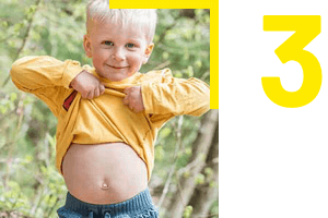 3 : Massages pour enfant contre la constipation