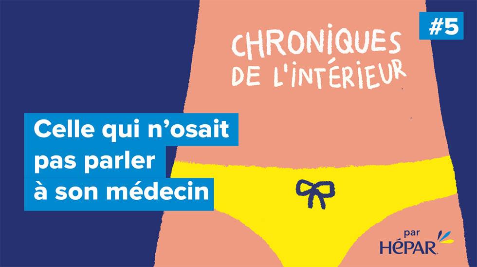 Chroniques de l'intérieur aborde la constipation au travers de fictions humoristiques et décomplexées puis nous éclaire avec des avis d'expert·e·s (5)